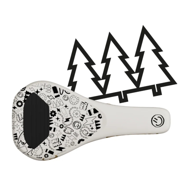 Сідло ERGON SM Downhill Comp Vali Höll Edition White - фото 1