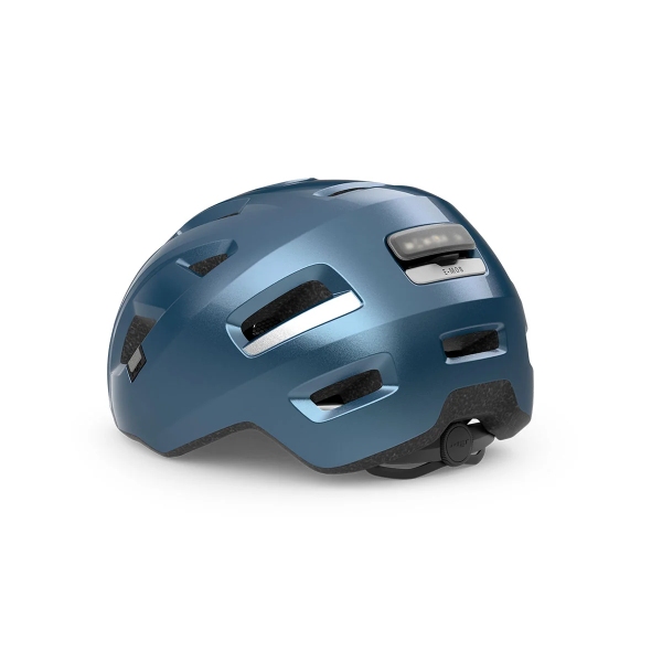 Шолом MET E-Mob Navy | Glossy - L 58-61 cm - фото 1