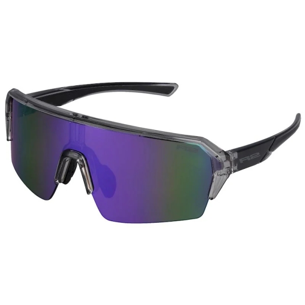 Окуляри дитячі R2 Hype Grey Black - Brown (Purple Chrome) (Cat 3)