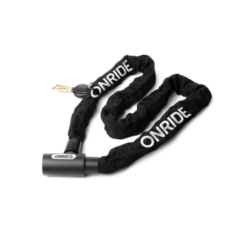 Велозамок ONRIDE Tie Lock 50 ланцюговий циліндровий 6x1500mm