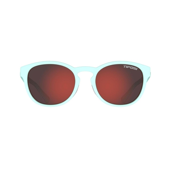 Окуляри TIFOSI Svago - Satin Crystal Teal - Smoke Red - фото 1