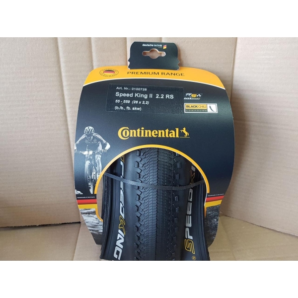 Покришка Continental Speed King 26x2,2 RaceSport BlackChili - фото 1