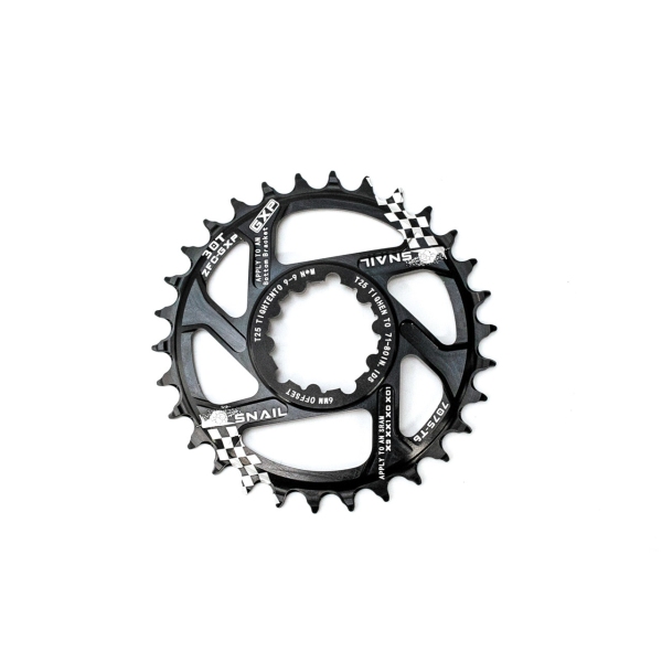 Зірка SNAIL ZFC-GXP 34T Narrow Wide SRAM Direct Mount 3mm offset