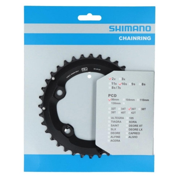 Зірка шатунів Shimano Deore FC-M6000-2 38T (x28T) - фото 1