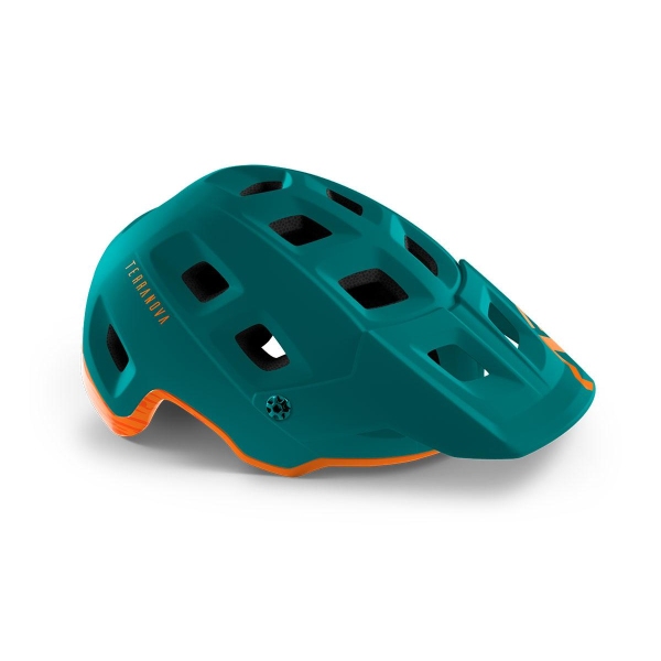 Шолом MET Terranova Alpine Green Orange | Matt Glossy M