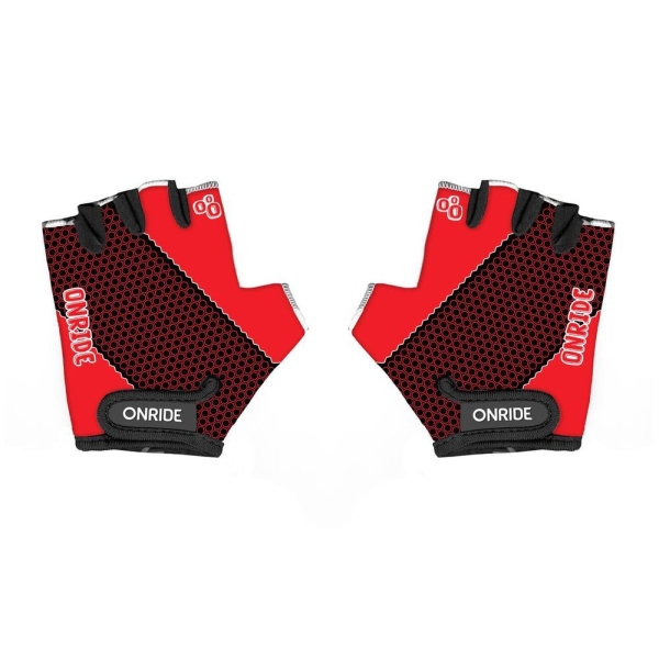 Рукавички дитячі ONRIDE Gem Червоний, 7-8