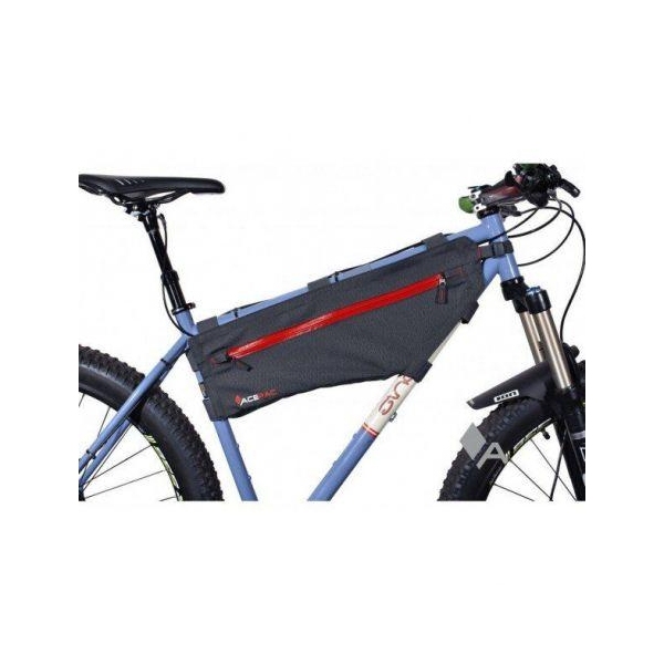 Сумка на раму ACEPAC Zip Frame Bag M Nylon Grey - фото 7