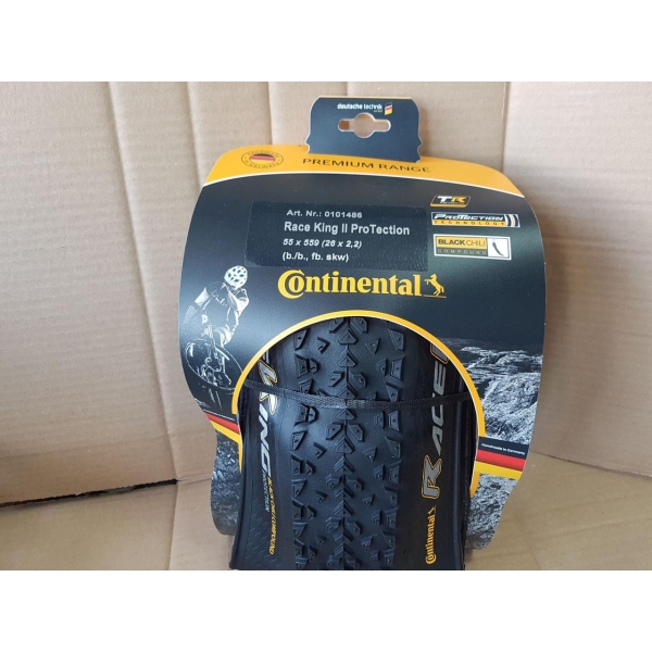 Покришка Continental Race King 26x2.2 ProTection BlackChili - фото 1