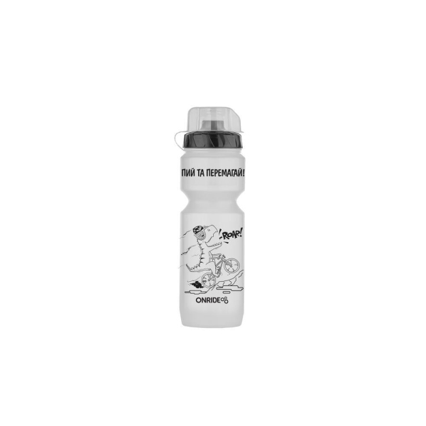 Фляга ONRIDE Dino 20 800 ml біла з ковпачком