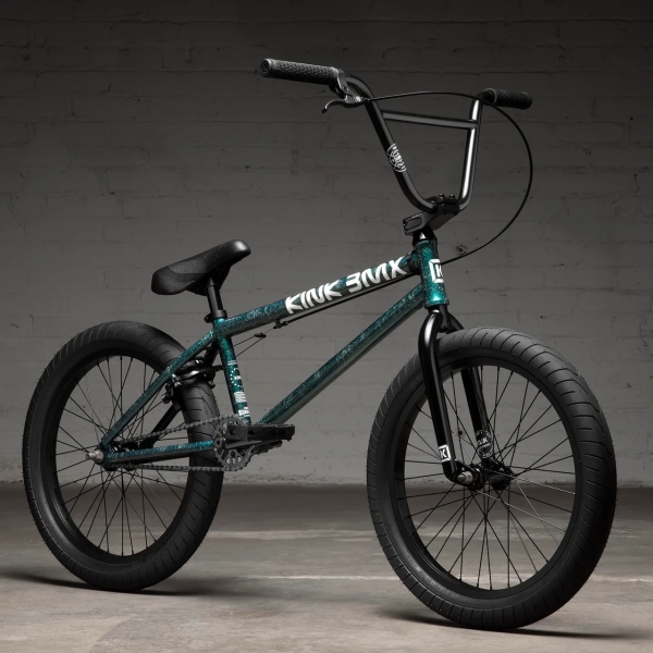 Велосипед KINK BMX Launch - Gloss Galaxy Green - фото 5