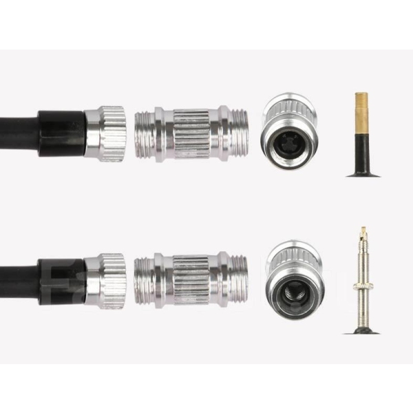 Насос компактний Giyo GP-89 алюмінієвий зі шлангом - фото 2