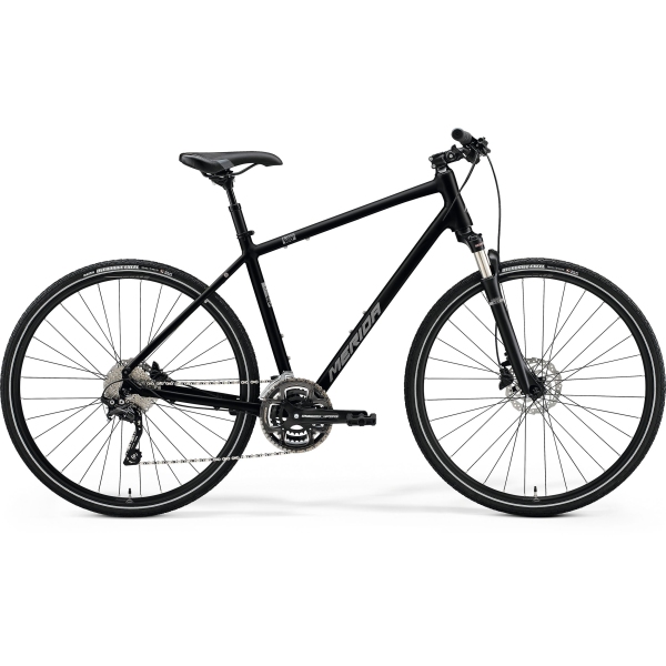 Велосипед MERIDA Crossway 300 Glossy Black(Matt Black) M(51 cm)
