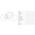 Велосипед MERIDA Crossway 300 Glossy Black(Matt Black) XL(59 cm) - фото 1