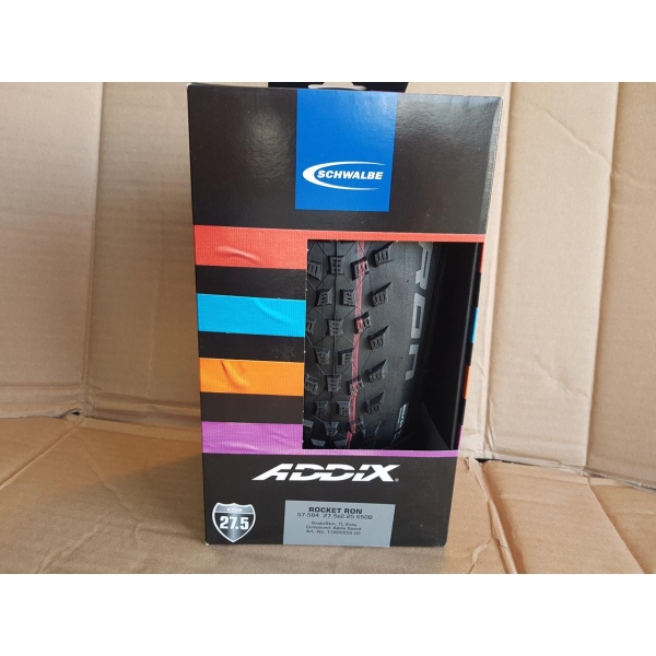 Покришка Schwalbe Rocket Ron 27,5x2,25 Evolution ADDIX Speed SnakeSkin - фото 1