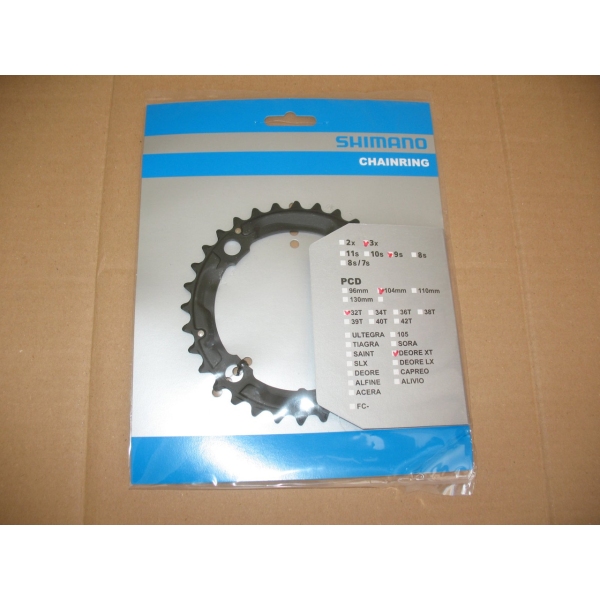 Зірка шатунів Shimano XT FC-M760 32T - фото 1