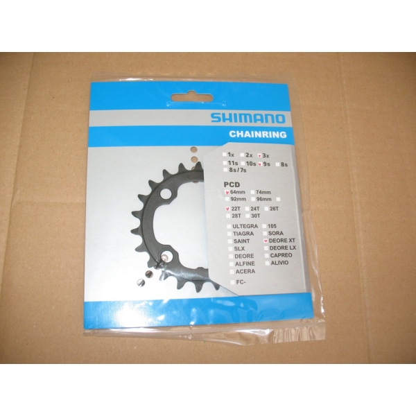 Зірка шатунів Shimano XT FC-M770 22T - фото 1