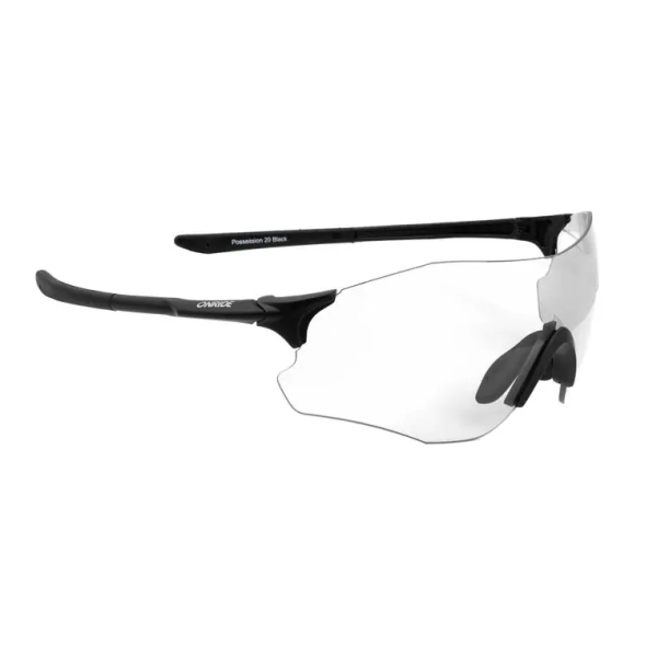 Окуляри ONRIDE Possession 20 матові чорні з лінзами прозорі (100%)