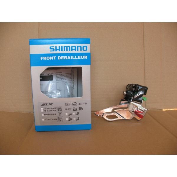 Перемикач передній Shimano SLX FD-M671 Down Swing Top Pull - фото 1