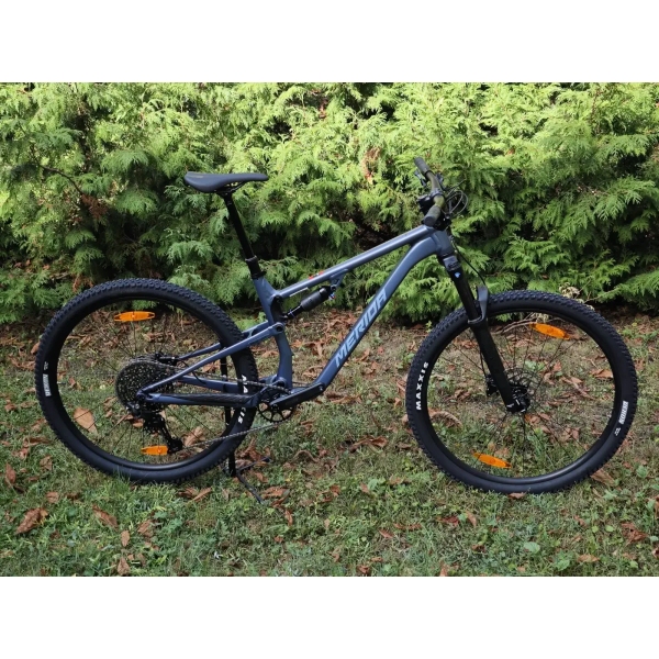 Велосипед MERIDA One-Twenty 300 V1 Silk Steel Blue - XShort - фото 3