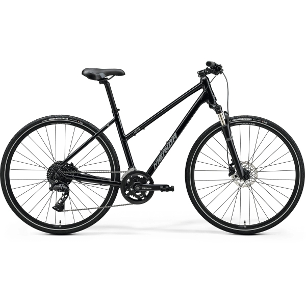 Велосипед MERIDA Crossway 300 III2 Glossy Black - W-L