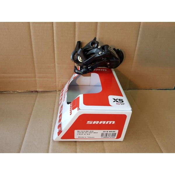 Перемикач задній Sram X5 Medium Cage 10 spd - фото 1