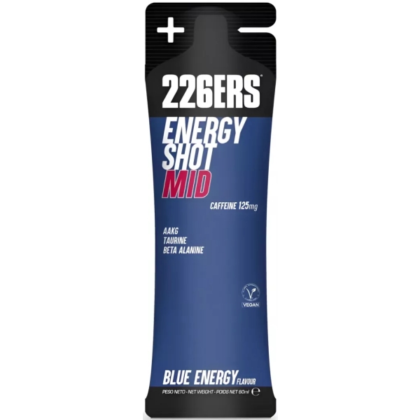 Гель 226ERS Energy Shot MID кофеїн синя енергія 60g