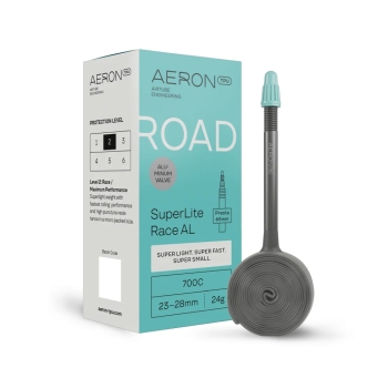 Камера AERON TPU Road SuperLite Race AL (23/28-622) FV 65mm