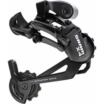 Перемикач задній SRAM X4 Long Black 7/8spd